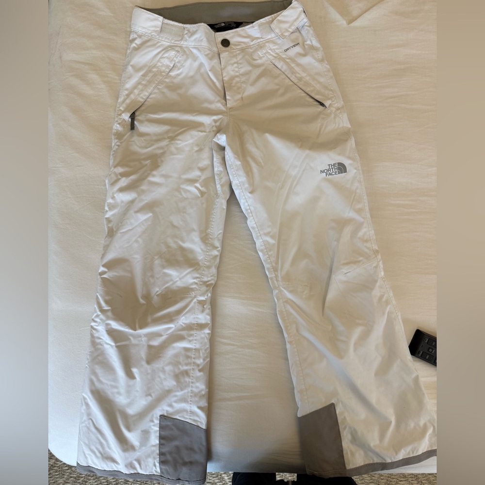 The North Face Kids White Ski Pants